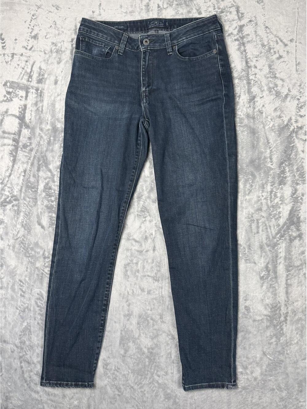 Lucky Brand Sasha Super Skinny Jeans Womens 10/30 Dark Wash Blue 7WP1603